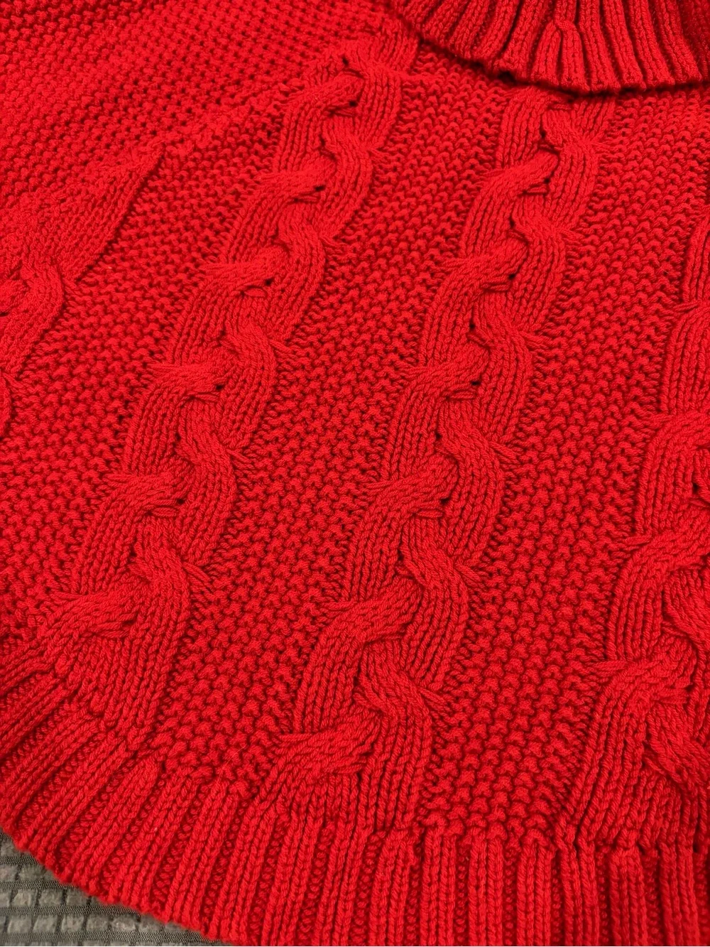 Poncho Sweater Cape Coat Size 4/4A